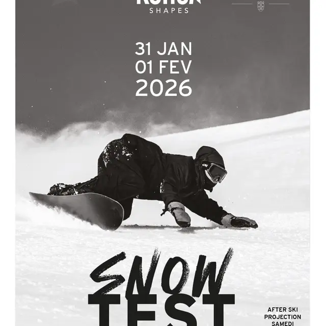 Snow test by Korua Shapes_Le Grand-Bornand