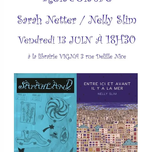 Rencontre - Sarah Netter et Nelly Slim_Nice