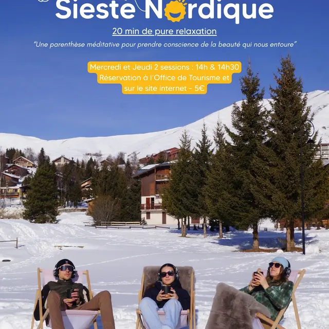 Sieste Nordique - 20 min de pure relaxation_La Toussuire