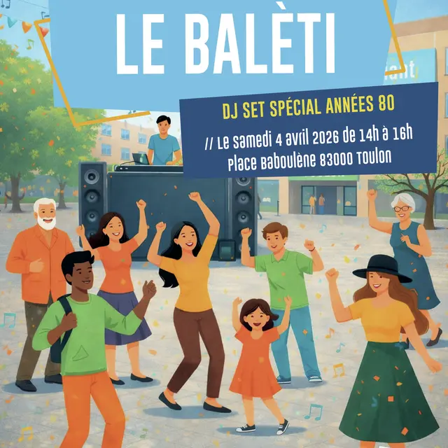 Bal musical populaire intergénérationnel Le Balèti_Toulon