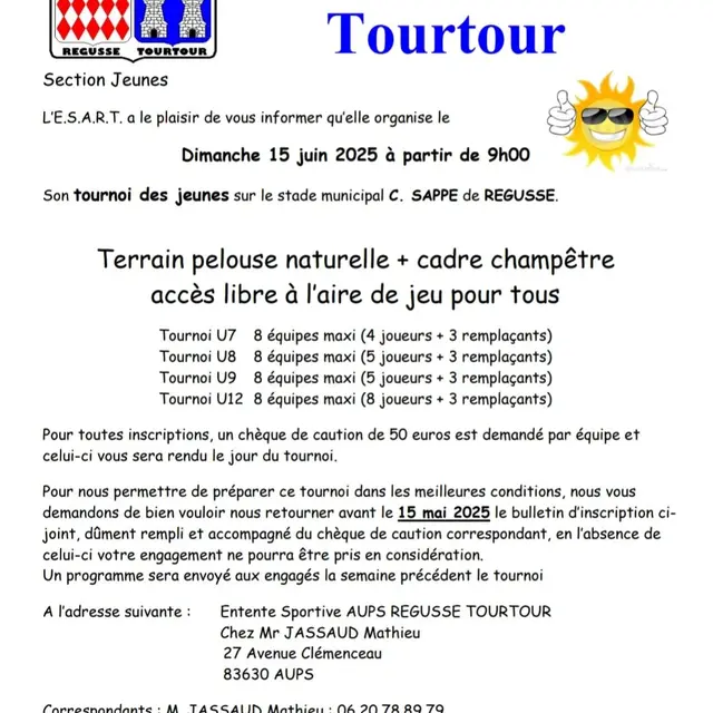 Tournoi de foot
