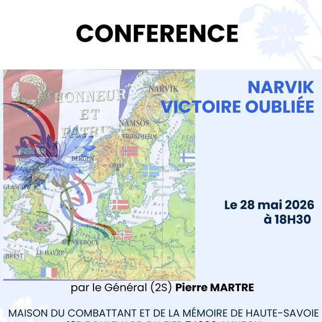 Conférence Narvik Victoire oubliée_Annecy