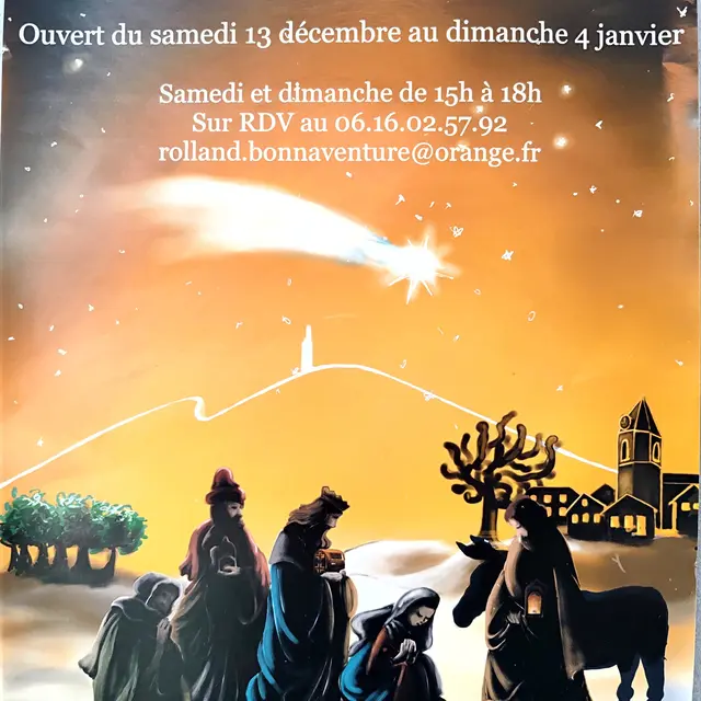 Crèche provençale à Ste Colombe