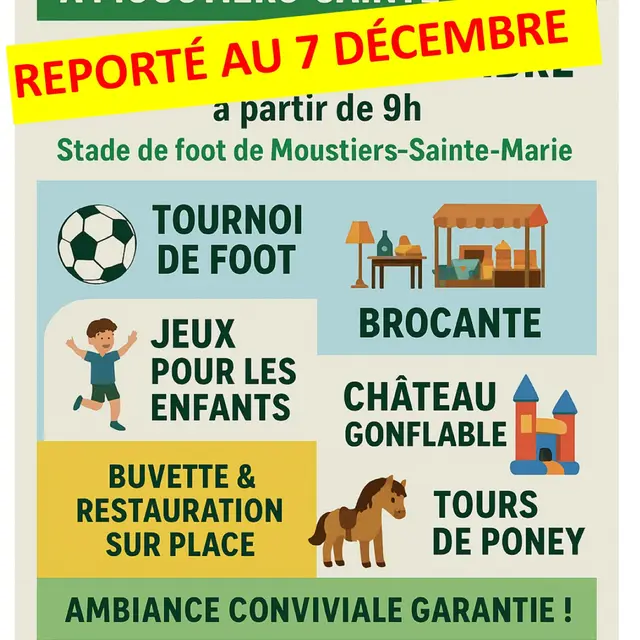 Journée festive avec le Comité des Fêtes !_Moustiers-Sainte-Marie