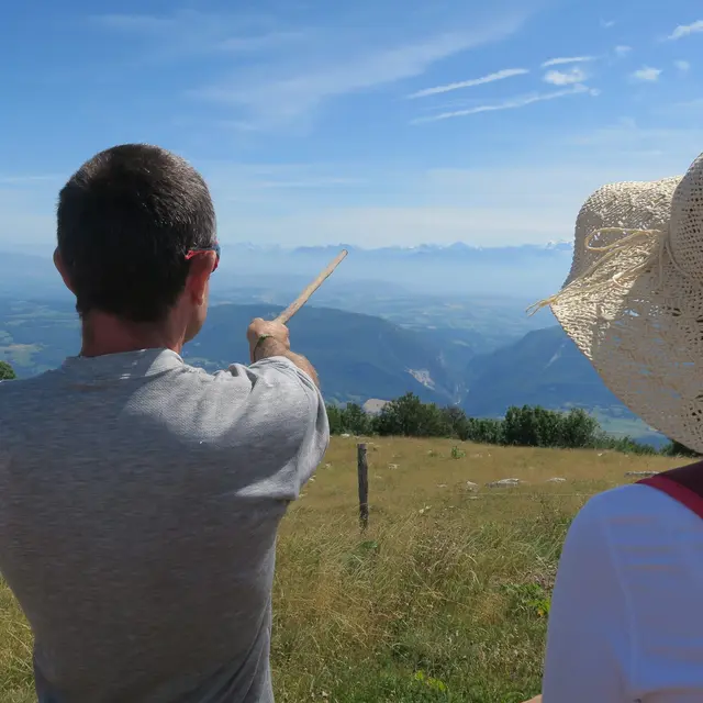 Randonnée les crêtes du Grand Colombier