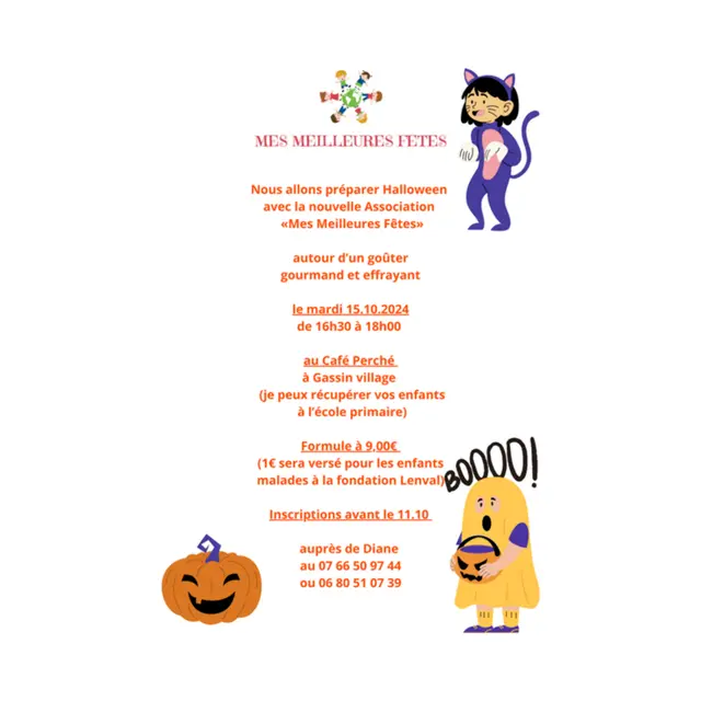 Goûter Halloween