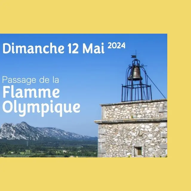 Passage flamme olympique_Eygalières_12.05.2024