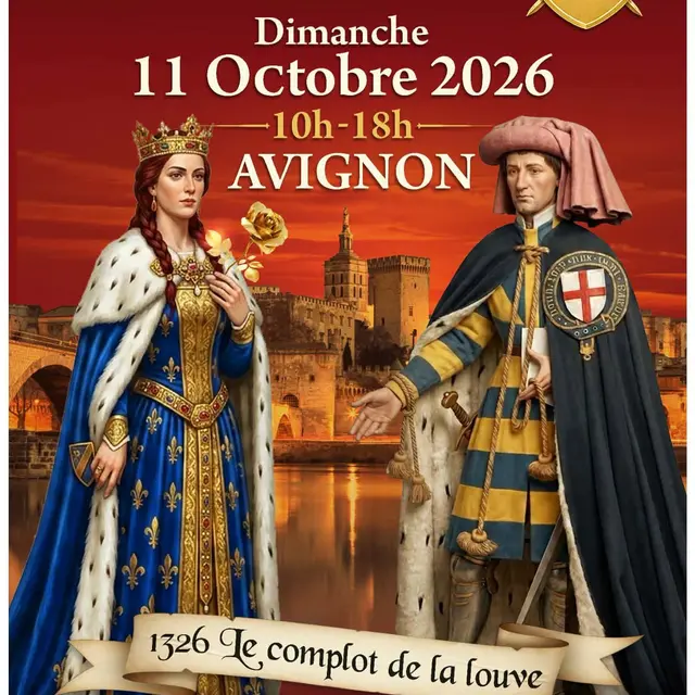 Festival médiéval de la Rose d'Or - 1326 Le complot de la louve_Avignon