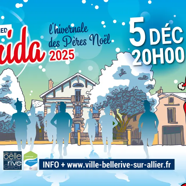 Hivernale des Pères Noël / Course_Bellerive-sur-Allier