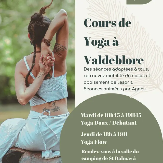 Cours de Yoga - Camping St Dalmas Valdeblore_Valdeblore