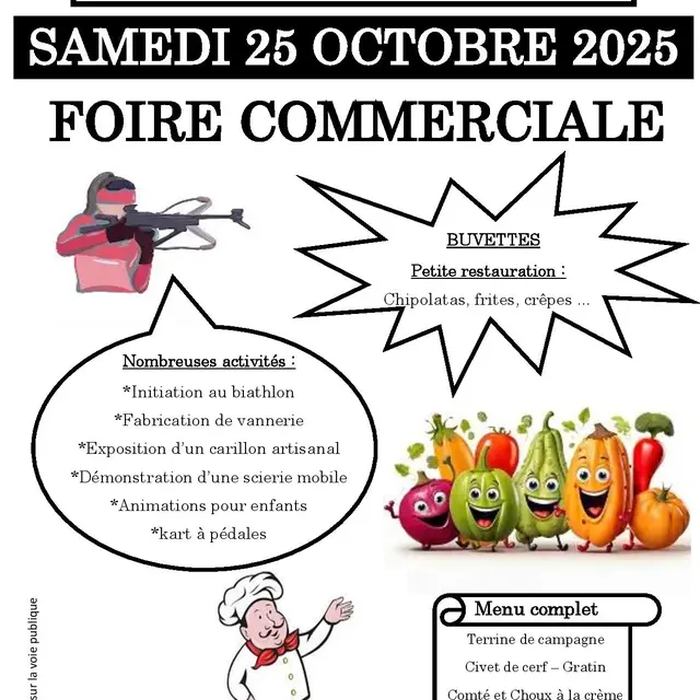 Foire commerciale à Hotonnes_Haut Valromey