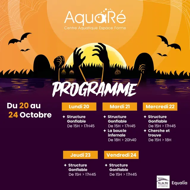 Aquaré - En mode Halloween_Saint-Martin-de-Ré