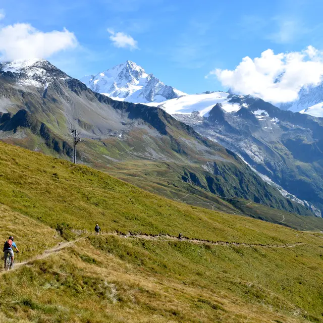 Descente VTT Balme