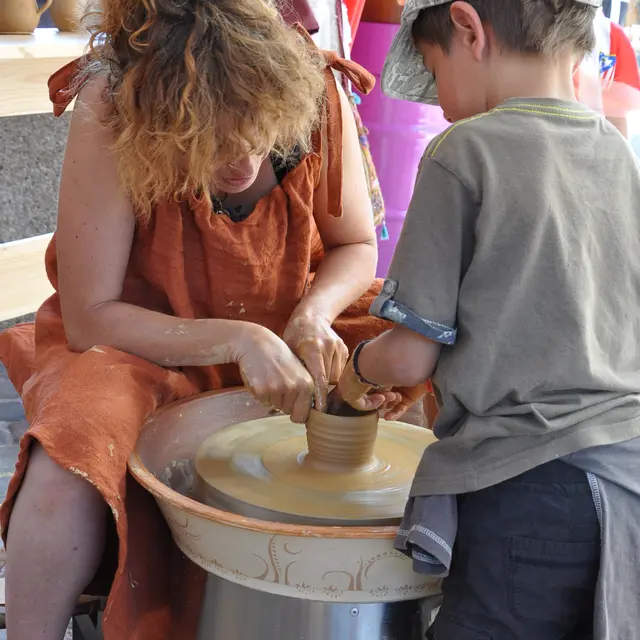Mercredi des enfants et des plus grands - Initiation à la poterie tournée_Saint-Gervais-les-Bains