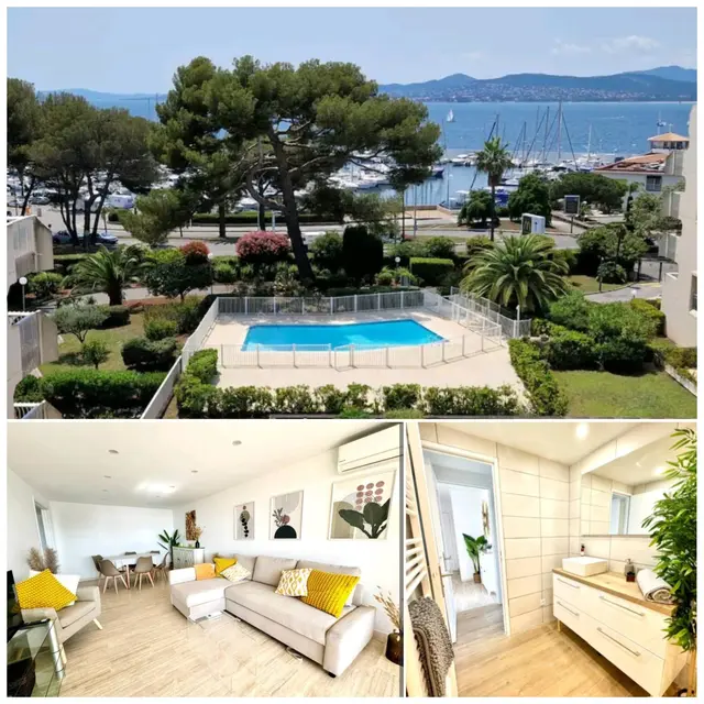 Les jardins du Port face à la mer_Saint-Raphaël