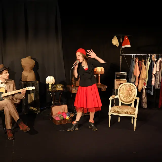 Spectacle poétique et rock'n'roll : Un Noël Hotte Couture