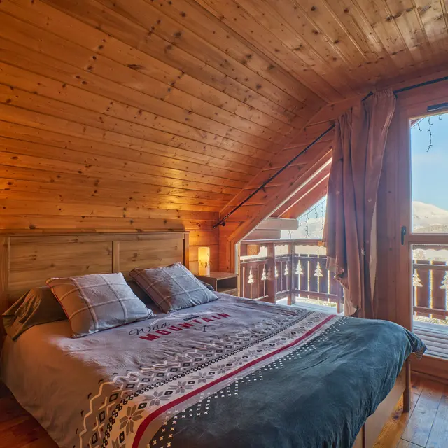 Chambre lit double
