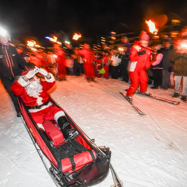 Arrivée du Père Noel
