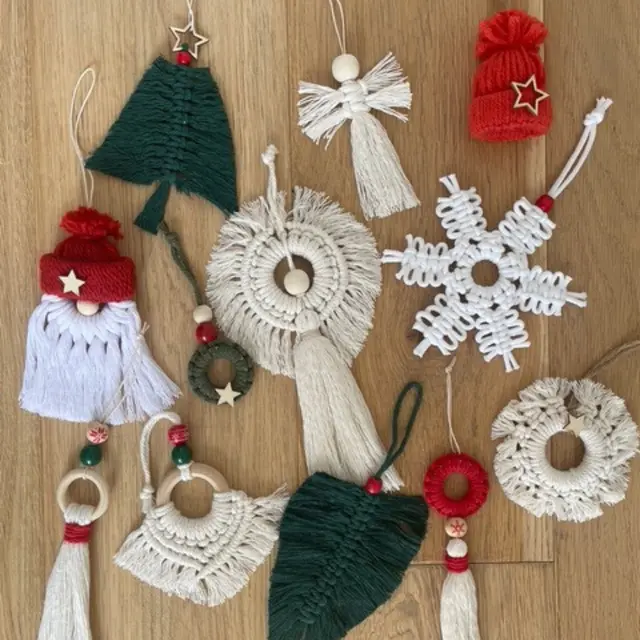 Les rendez-vous de Marius - Atelier macramé décoration de sapin_Hyères