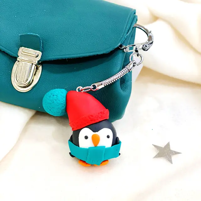 Porte-clé en pâte polymère