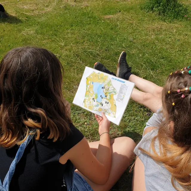 Course d'orientation par équipes