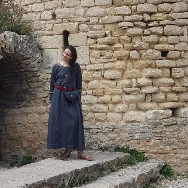 Mélanie Bienfait au château de Morans