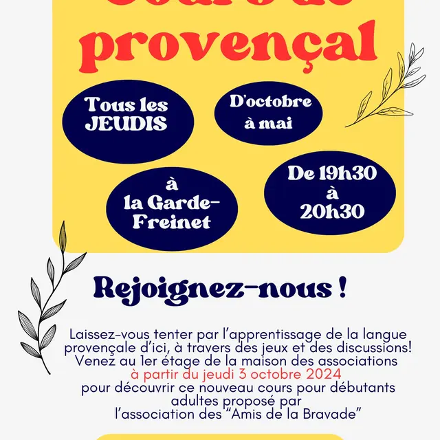 Cours de provençal