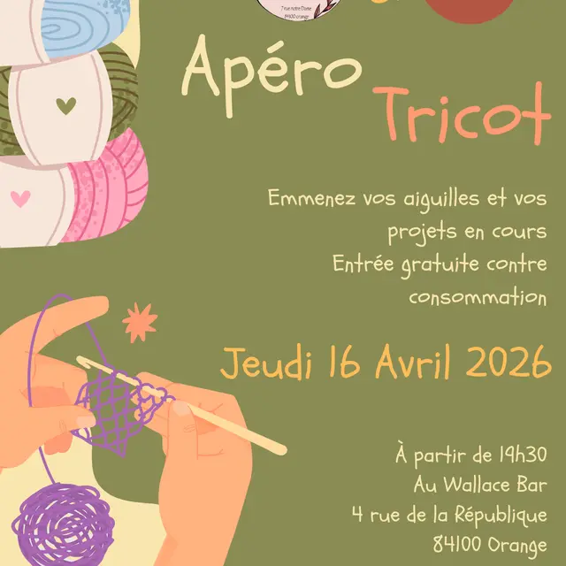 Apéro tricot / crochet_Orange