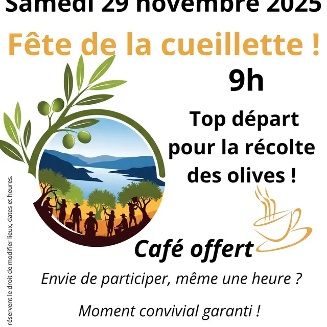 Fête de la cuiellette !_Bauduen