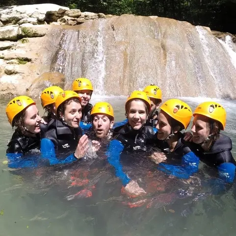 Canyoning avec les Guides du Bugey