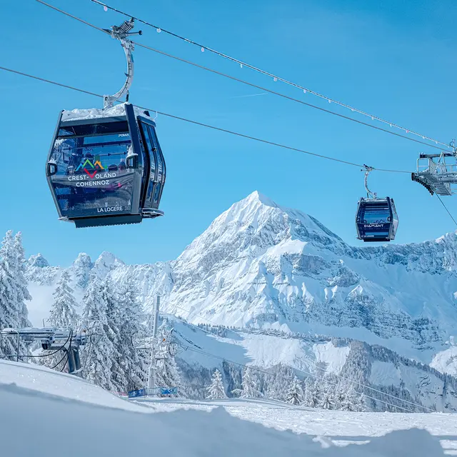 DJ Live en télécabine_Crest-Voland