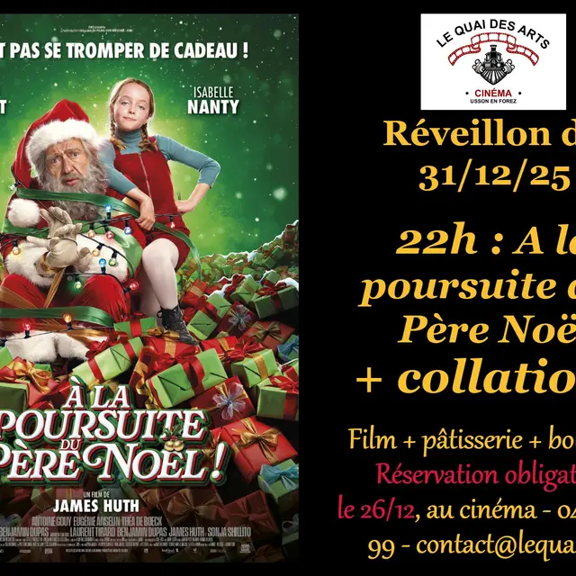 Réveillon de la St-Sylvestre au Quai des Arts_Usson-en-Forez