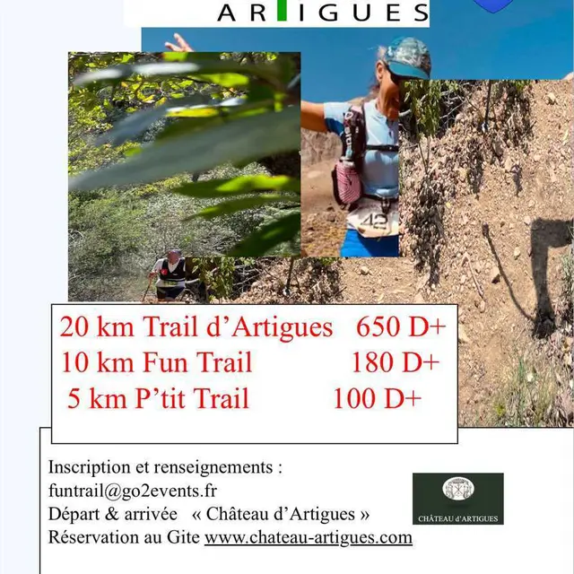 Course pédestre : Fun Trail_Artigues