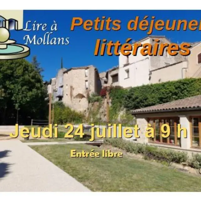 Petits déjeuners literraires' - Lire à Mollans_Mollans-sur-Ouvèze