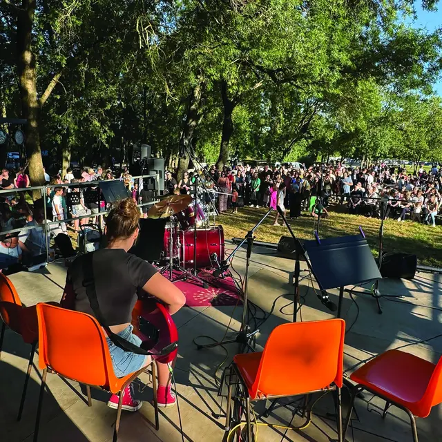 Fête de la musique du site de Saint-Privat-les-Vieux