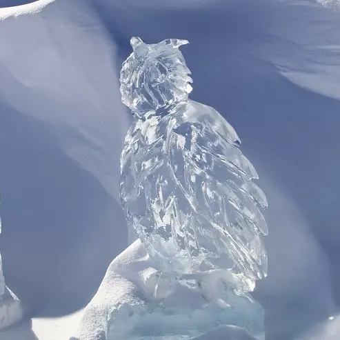 Sculpture sur glace_Sainte-Foy-Tarentaise