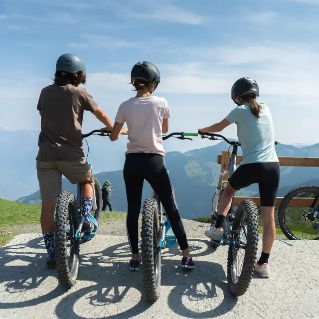 Trottinettes Savoleyres-Tzoumaz