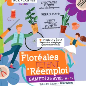 Les Floréales fêtent le réemploi_Charavines
