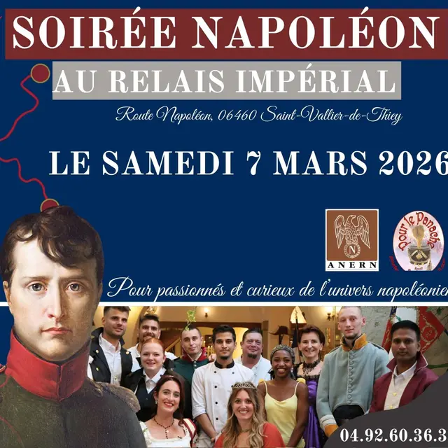 Soirée Napoléon au Relais Impérial_Saint-Vallier-de-Thiey