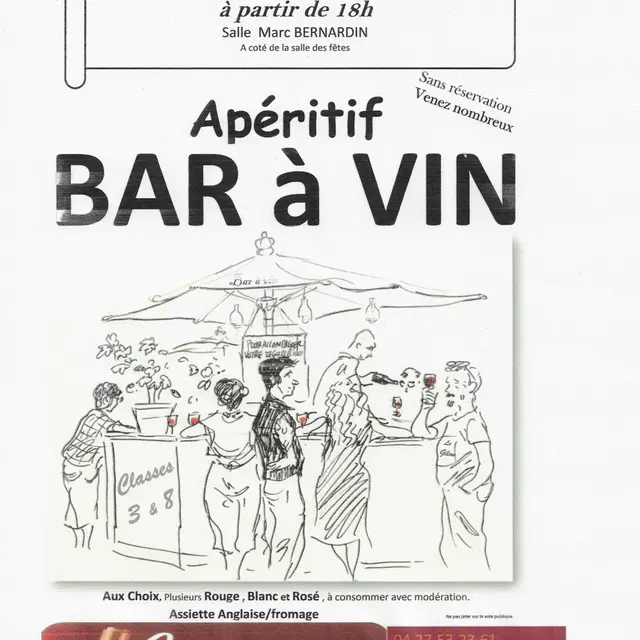 Bar à vins Classe 3 et 8_Péronnas