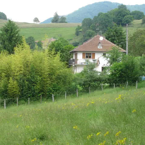 Vue sur le gîte