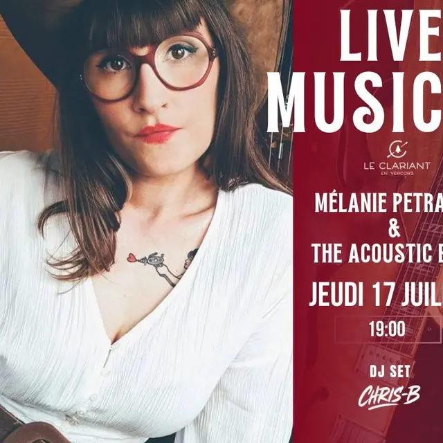 Concert live - Mélanie Petrarca & The Acoustic Band_Corrençon-en-Vercors