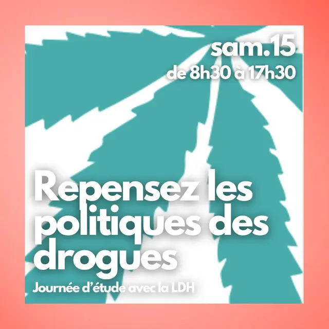 Journée d'études : Repenser les politiques des drogues_Avignon