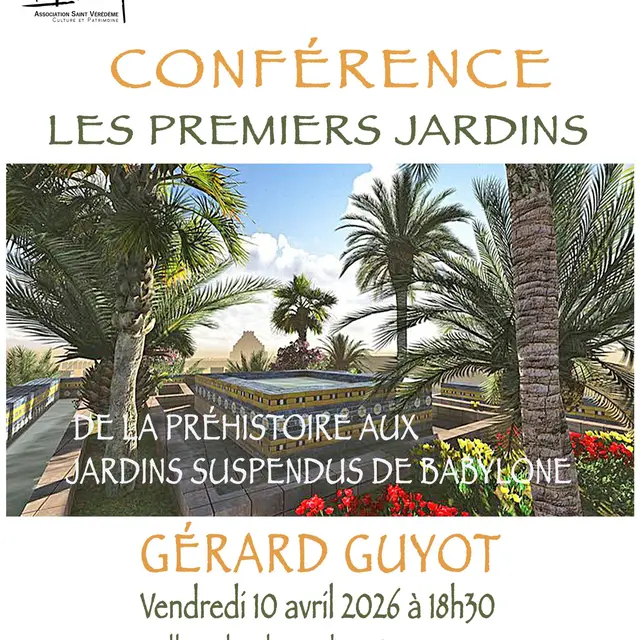Conférence «Les premiers jardins : de la préhistoire aux jardins suspendus de Babylone»_Pujaut