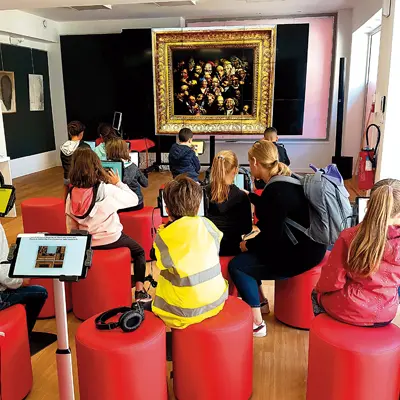 Musée numérique de la microfolie des Tracols