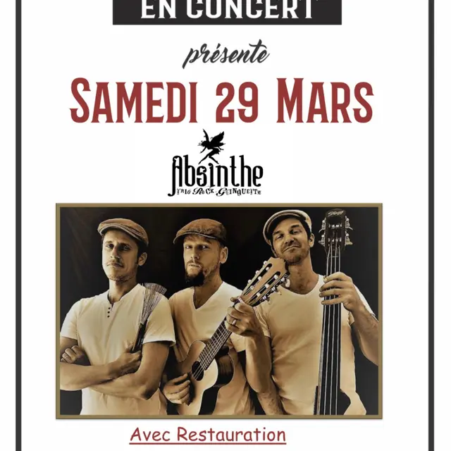 La Grange en concert : Absinthe_La Croix-Valmer