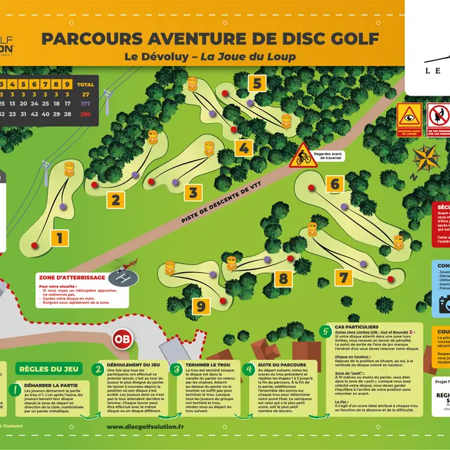 Parc aventure - La Joue du Loup
