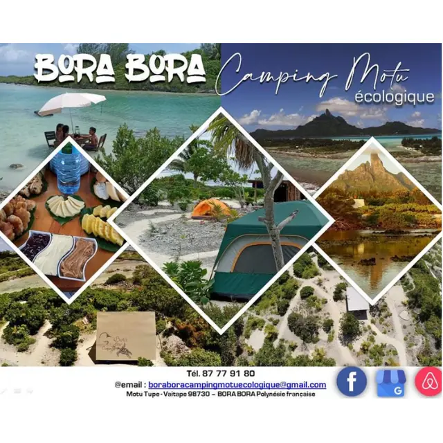 Bora Bora Eco Camping - Tahiti Tourisme