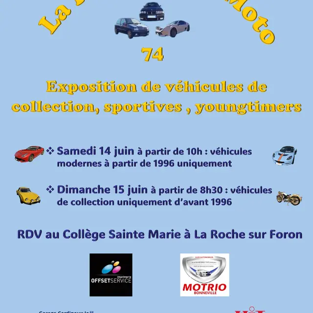 La Rétro Auto Moto 74_La Roche-sur-Foron