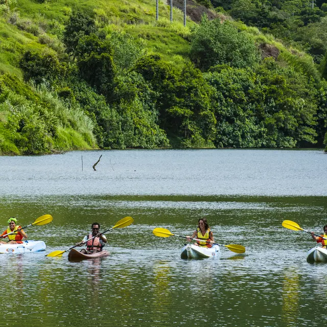 Kayak à la rivière Amoa
